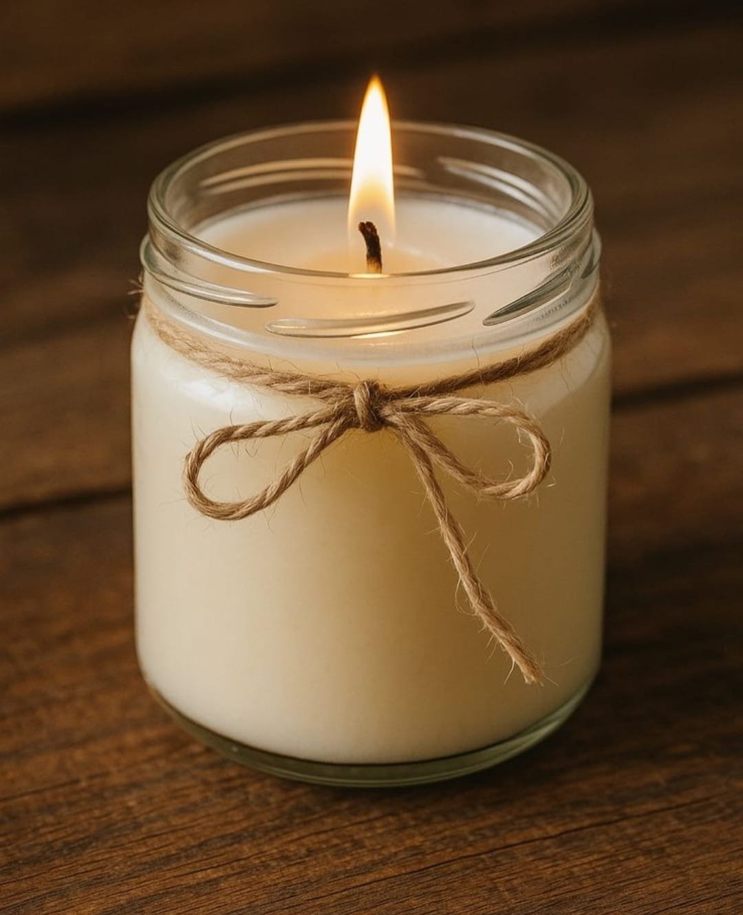 Translucent and white meditation candle collection in glass jars made with gel and soy wax by SATYOGA Welness™